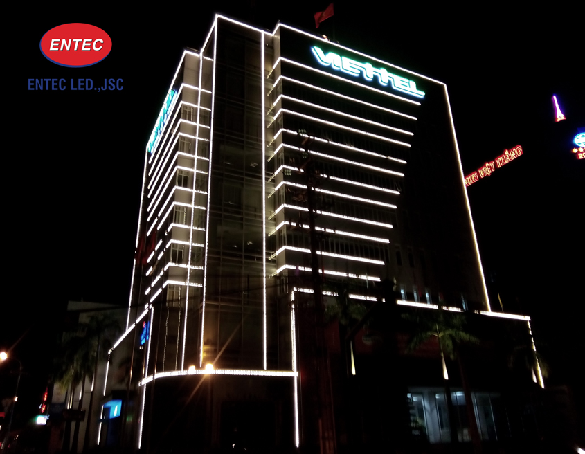 giá đèn Led dây ngoài trời