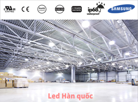 7 lợi ích khi doanh nghiệp sử dụng đèn LED công nghiệp Hàn Quốc