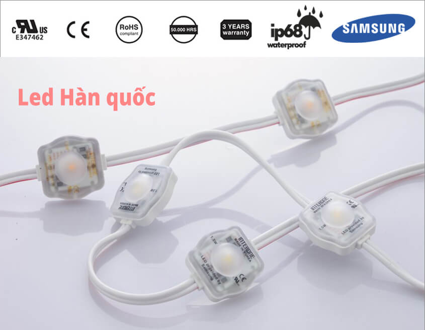 Led trang trí viền