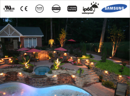 Các loại đèn chiếu sáng cảnh quan ngoài trời mà bạn nên biết