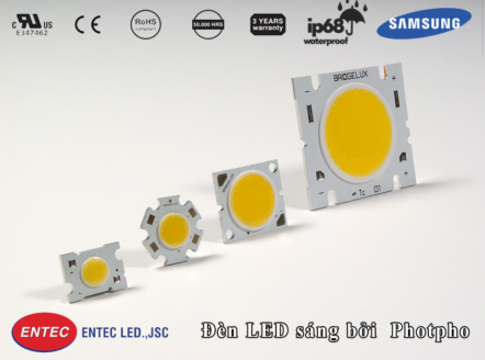 Đèn Led sáng bởi chất phot pho