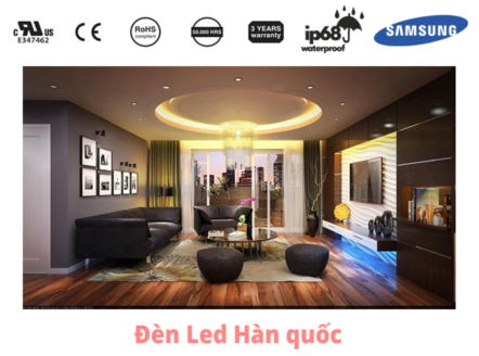 Lựa chọn loại đèn phù hợp với trần thạch cao gia đình