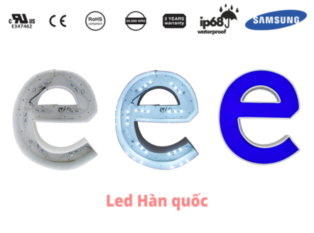 Quy cách xếp led module 3 bóng hàn quốc siêu sáng tại hà nội