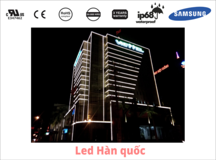 Sáng tạo trong việc sử dụng đèn LED gắn viền