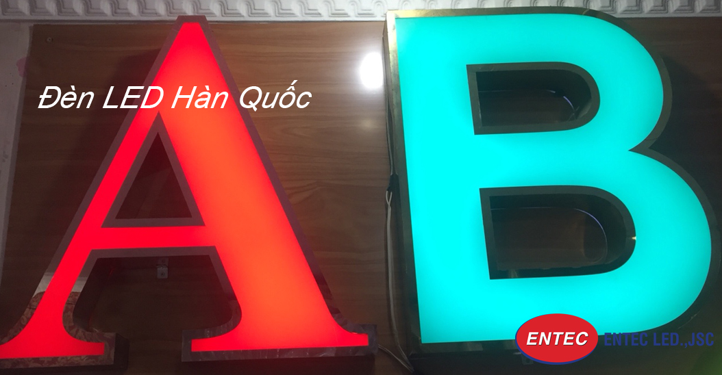 Cung ứng đèn LED biển quảng cáo chất lượng Hàn Quốc