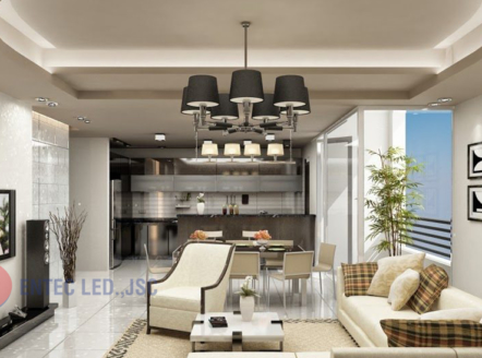 Làm thế nào để tạo nên ánh sáng của một phòng khách hoàn hảo