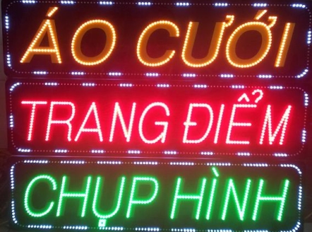 Tổng hợp biển đèn LED quảng cáo phổ biến trong cuộc sống