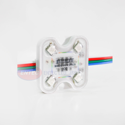 Đèn led 4 bóng đa sắc RGB chiếu sáng cảnh quan