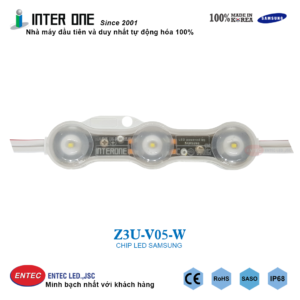 Module LED 3 bóng có len