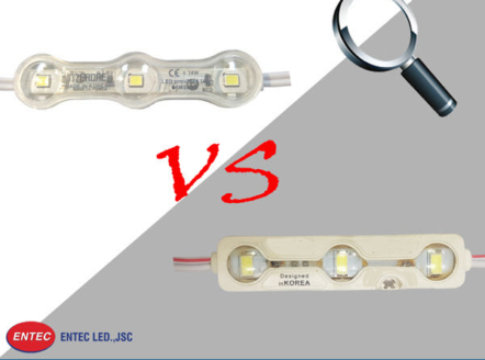 Module led chính hãng có thiết kế cong đều 3D giúp sản phẩm chịu lực tác động vật lý tốt hơn