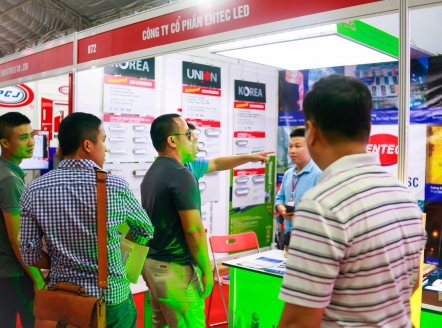 Mời quý khách đến tham quan gian hàng A29 + A30 của ENTEC LED.,JSC