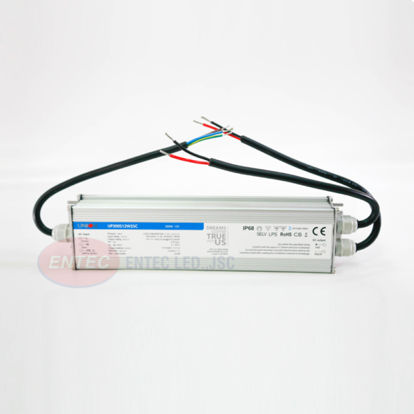 Bộ nguồn LED 12v thương hiệu UNION chống nước IP68 Hàn Quốc