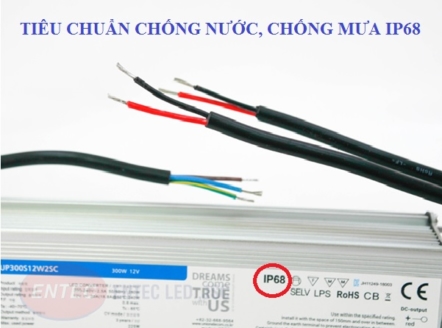 Chỉ số chống nước của nguồn LED