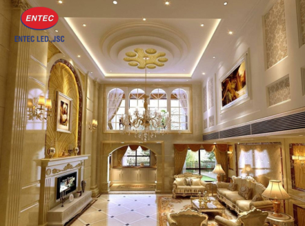 Cách lắp đèn Led hắt trần