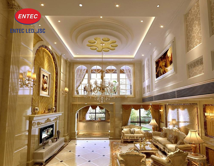 Cách lắp đèn Led hắt trần