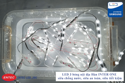 LED 3 bóng nội địa Hàn siêu chống nước, siêu an toàn, siêu tiết kiệm điện
