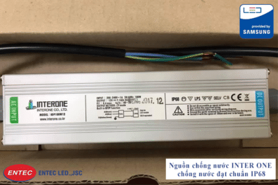 Nguồn chống nước INTER ONE đạt chuẩn chống nước IP68