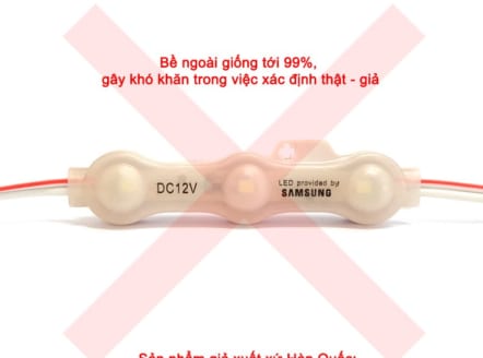 LED giả Hàn Quốc, mập mờ xuất xứ!