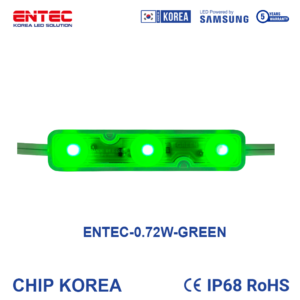 Led 3 bóng Nội Địa Hàn Quốc Màu Xanh Lá